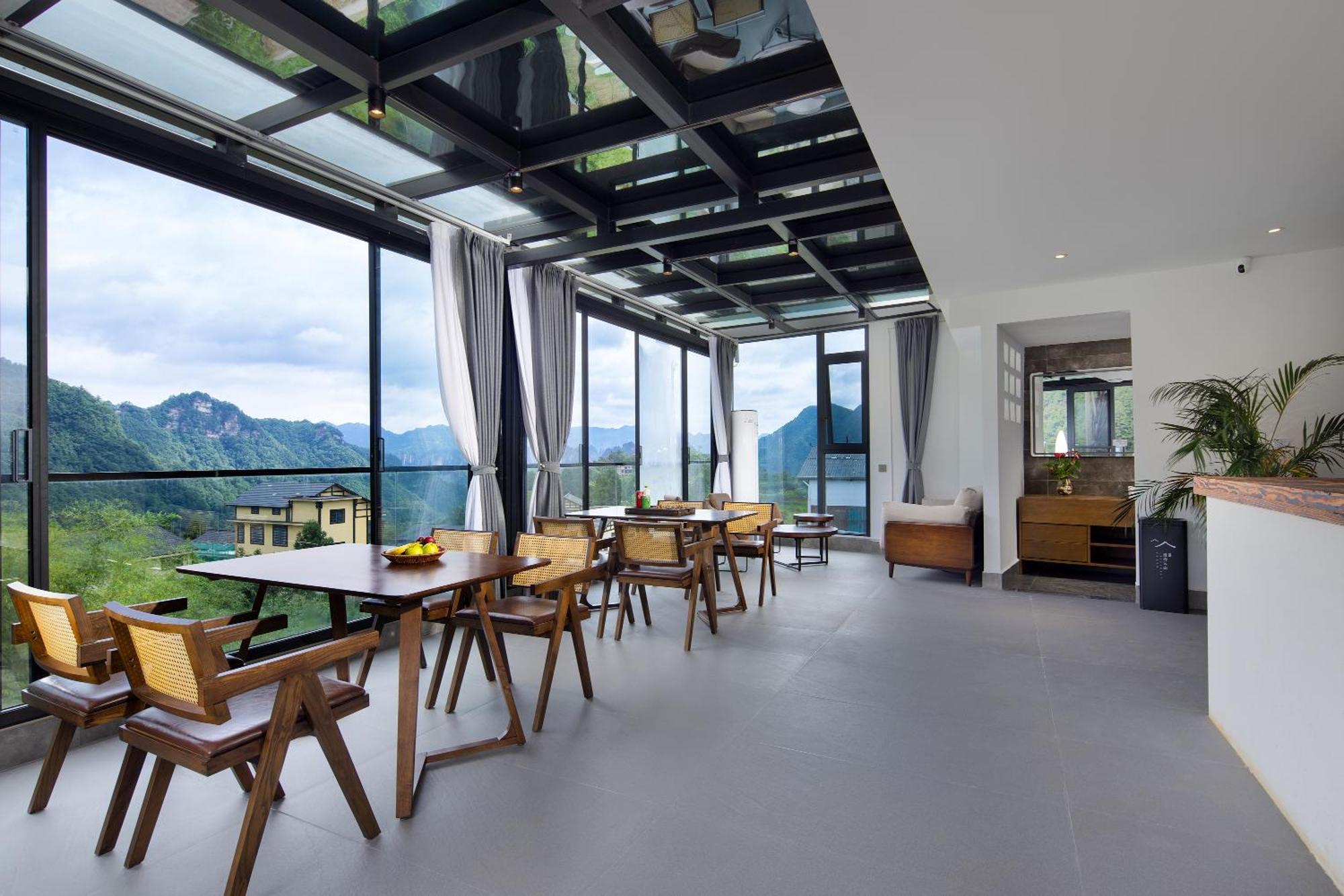 Hilltop House Resort จางเจียเจี้ย ภายนอก รูปภาพ
