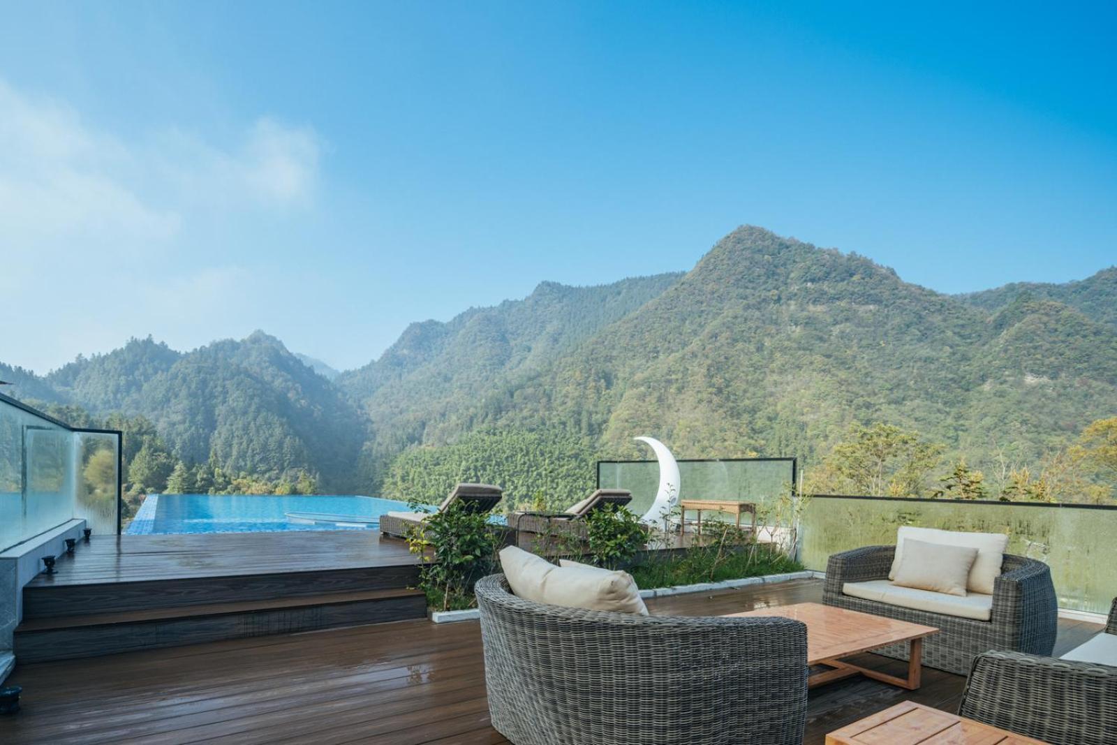 Hilltop House Resort จางเจียเจี้ย ภายนอก รูปภาพ