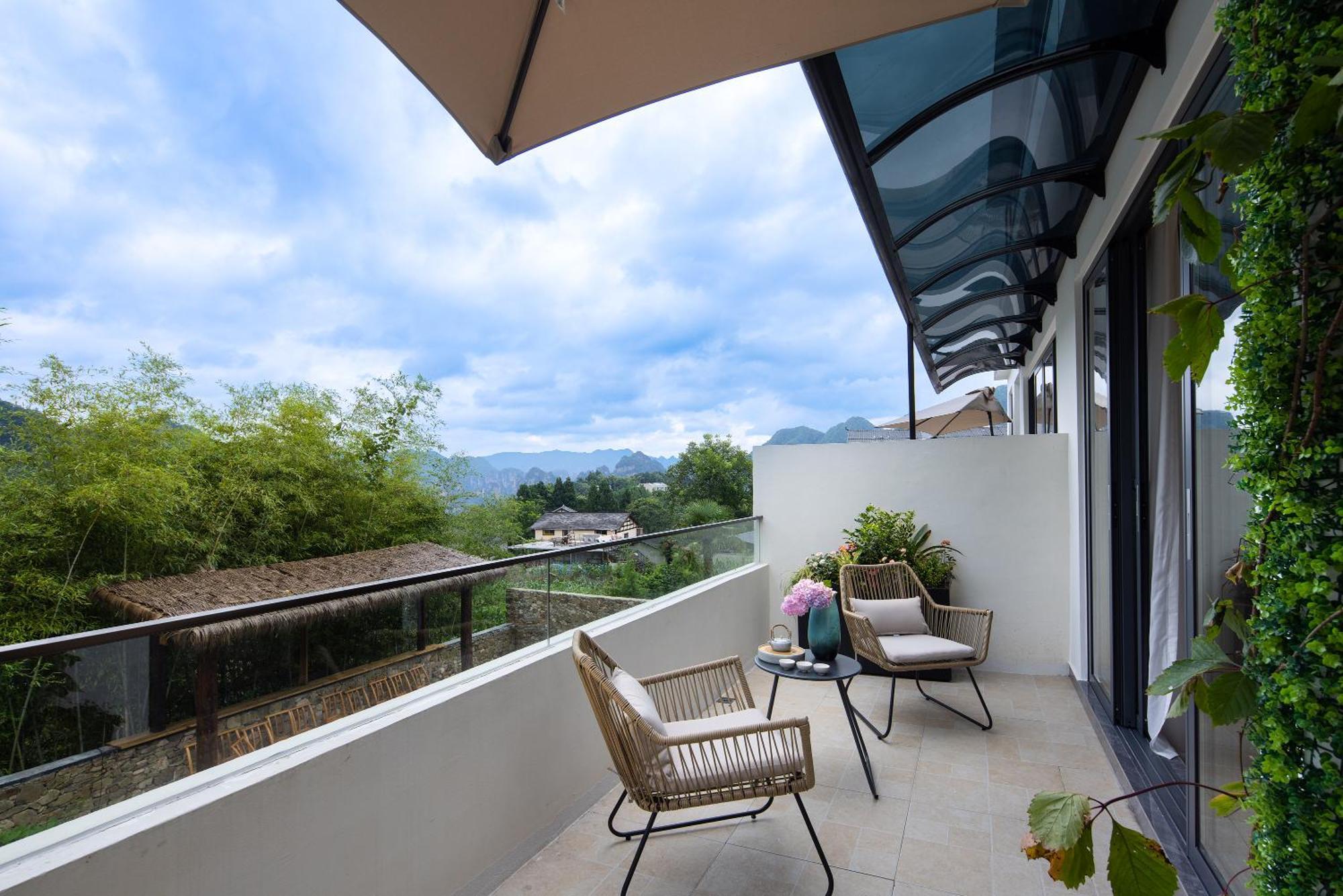 Hilltop House Resort จางเจียเจี้ย ภายนอก รูปภาพ