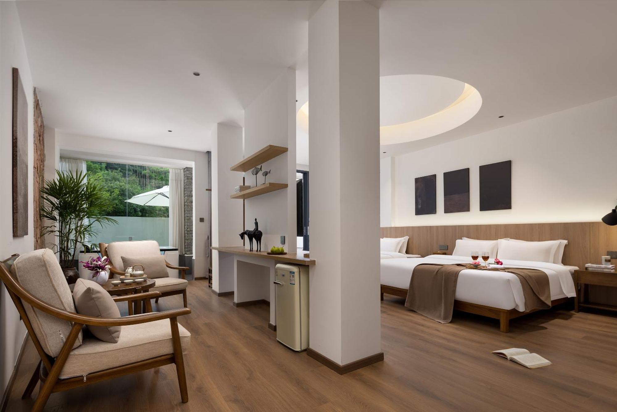 Hilltop House Resort จางเจียเจี้ย ภายนอก รูปภาพ
