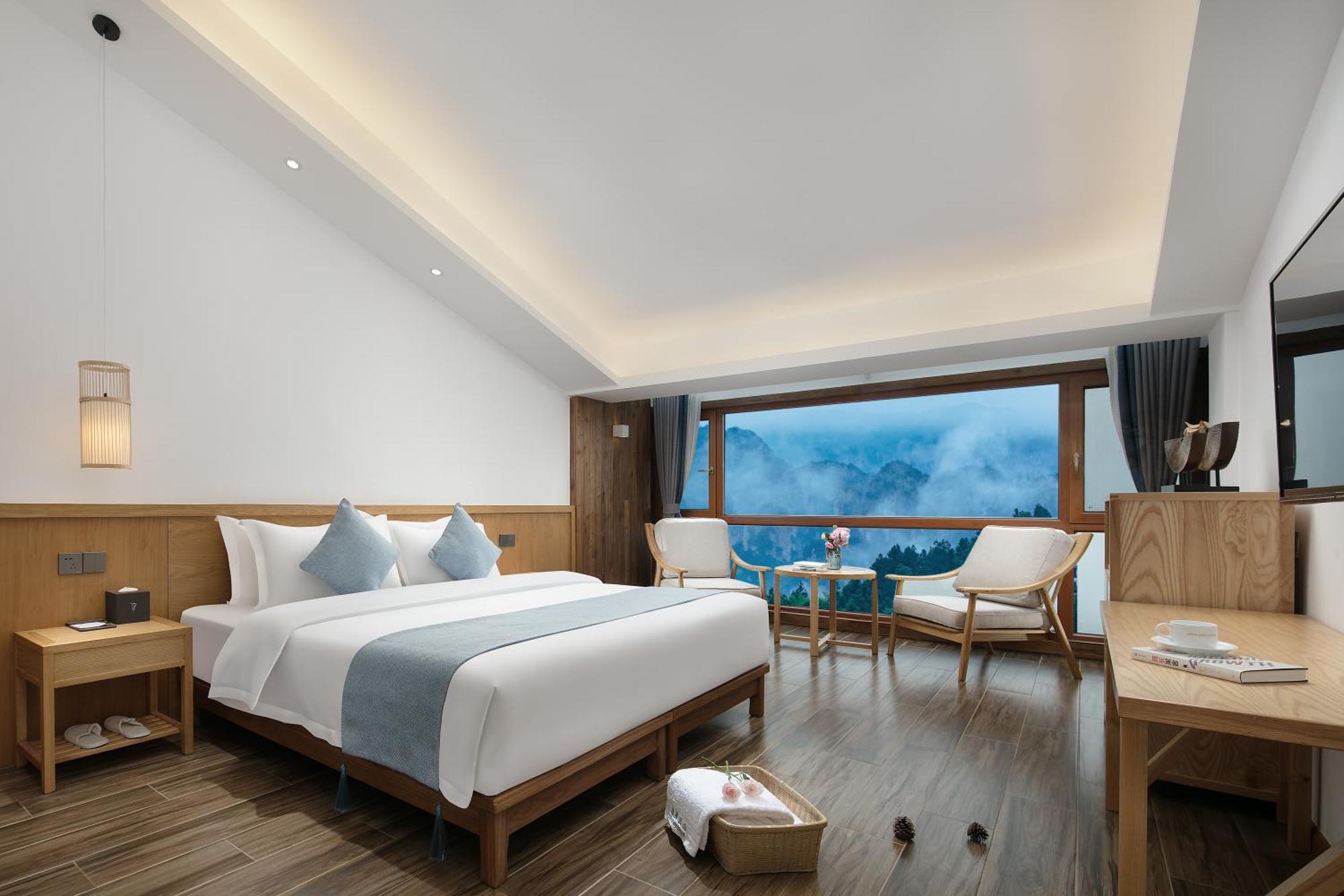 Hilltop House Resort จางเจียเจี้ย ภายนอก รูปภาพ