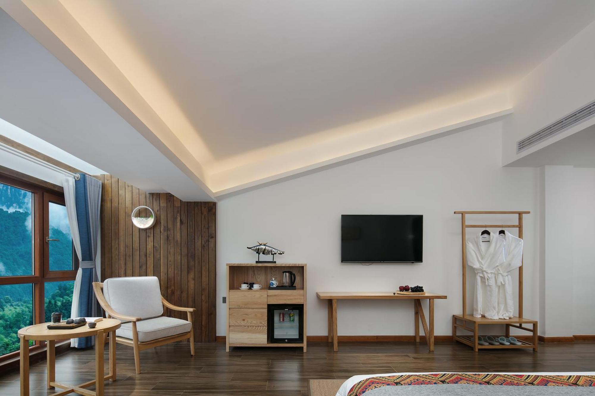 Hilltop House Resort จางเจียเจี้ย ภายนอก รูปภาพ